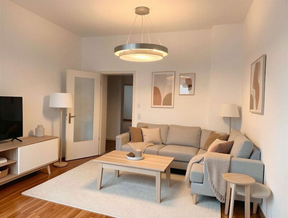 ** Schöne, helle - 2 Zimmerwohnung - 1. OG - schöner Eckbalkon - mit Einbauküche** - Photo 1